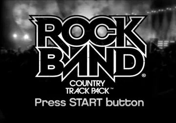 Rock Band - Country Track Pack screen shot title